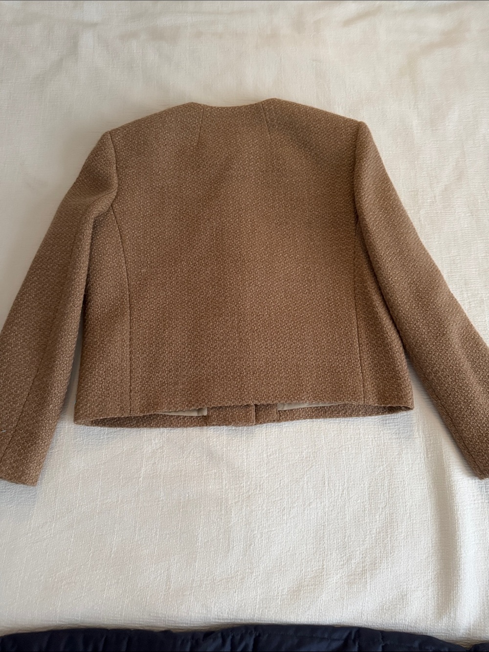 Classic Women’s Bouclé Button Jacket by Theory - Picture 4 of 4